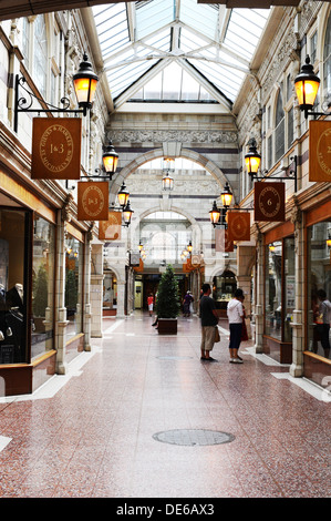 The Grosvenor shopping centre in Chester, UK. Stock Photo