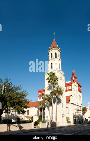 CATHEDRAL BASILICA SAINT AUGUSTINE FLORIDA USA Stock Photo