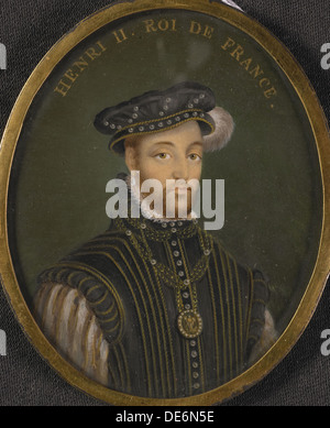 Portrait of King Henry II of France (Copy). Artist: Clouet, François (1510-1572) Stock Photo