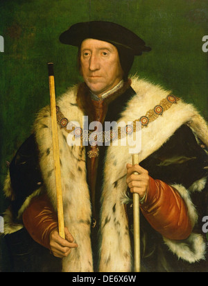 Portrait of Thomas Howard, 3rd Duke of Norfolk, c.1540. Artist: Holbein, Hans, the Younger (1497-1543) Stock Photo