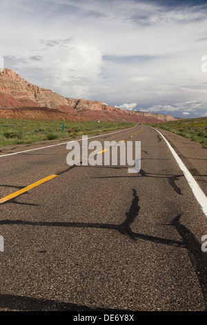 Highway 89 Coconino County Arizona Stock Photo