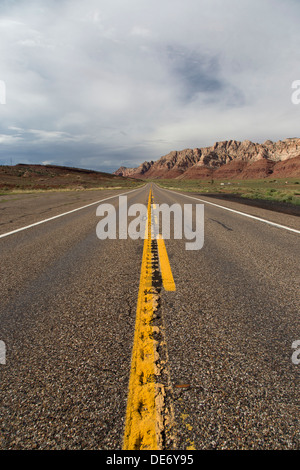 Highway 89 Coconino County Arizona Stock Photo