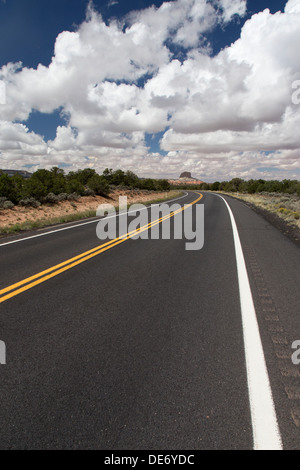 Arizona Highways Scenes Stock Photo