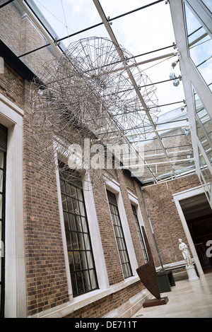 The Courtyard in The Fitzwilliam Museum, Cambridge, England Stock Photo