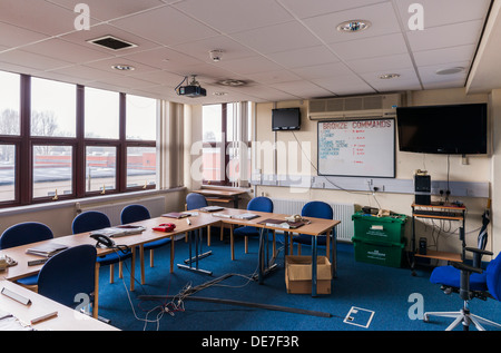 The emergency response room in one of Her Majesty's prisons. Stock Photo