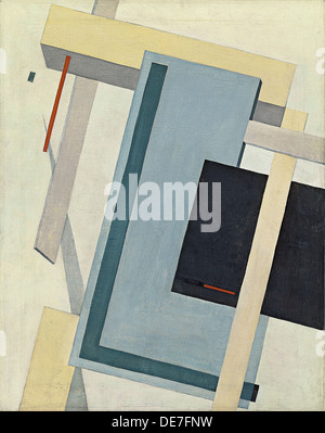 Proun 4 B, 1919-1920. Artist: Lissitzky, El (1890-1941) Stock Photo