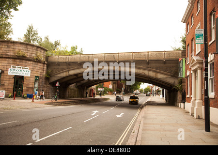 Friar Gate Bridge Derby England Stock Photo