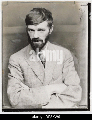 David Herbert Lawrence (1885-1930), End 1920s. Stock Photo