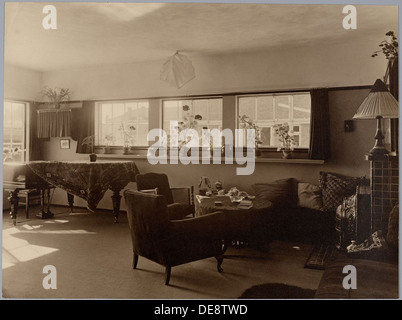 The interior of a 1920s and 1930s country house reflects the ...