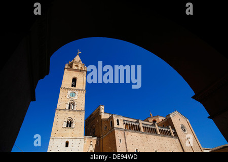 Cathedral of San Giustino in Chieti, Italy. Stock Photo