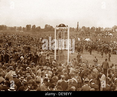 Worcester Racecourse early 1900s Stock Photo