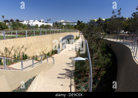 Tongva Park Pathways Stock Photo