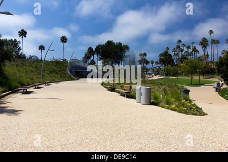 Tongva Park Pathways Stock Photo
