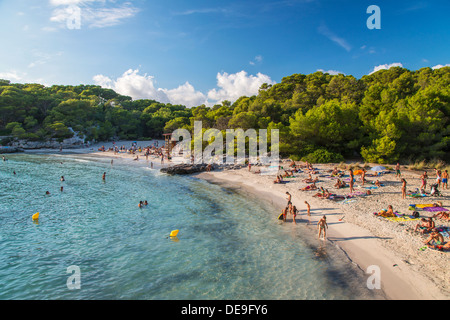 Cala Turqueta beach, Menorca or Minorca, Balearic Islands, Spain Stock Photo