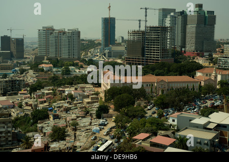 New offices and hotels being built in Luanda, Angola Stock Photo