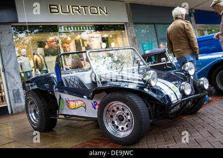 Solihull, UK . 14th Sep, 2013. Classic car show in Mell Square in Solihull UK various classic cars on show Credit:  steven roe/Alamy Live News Stock Photo