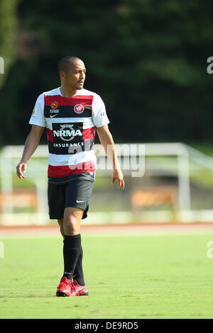 Tokyo, Japan. 12th Sep, 2013. Shinji Ono (Wanderers) Football / Soccer : Friendly match between Tokyo Verdy 2-1 Western Sydney Wanderers at Tama City Athletic Stadium in Tokyo, Japan . © Kenzaburo Matsuoka/AFLO/Alamy Live News Stock Photo