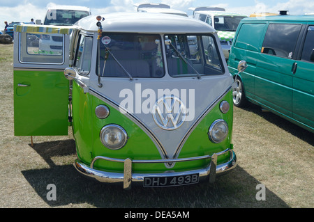 vw campervan at southsea vw show Stock Photo - Alamy