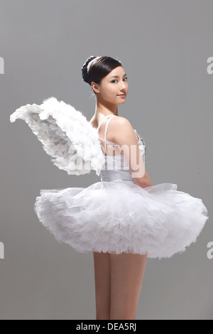 Young female ballerina Stock Photo
