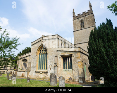 St Edward's Church in Stow in the Wold, Gloucestershire Stock Photo