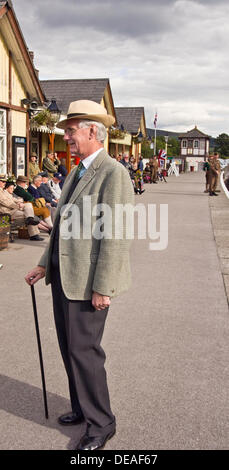 Bolton Abbey, Yorkshire, UK, 14th September 2013, 1940's Weekend. © Sue Burton/Alamy Live News Stock Photo