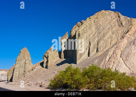 Scenery on Badwater Road, Death Valley, California, USA. JMH5376 Stock Photo