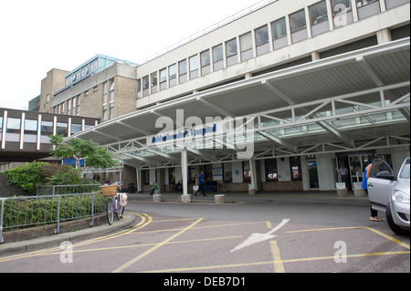 Addenbrookes Hospital in Cambridge, September 2013 Stock Photo