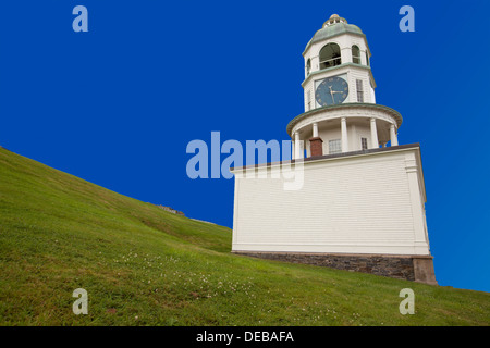 Historic Halifax town clock on Citadel Hill Stock Photo