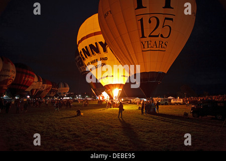 Nightglow at the Bristol International Balloon Fiesta