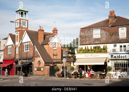 Wimbledon Village in the London Borough of Merton Stock Photo