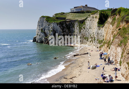 Beach, Freshwater Bay, Freshwater, Isle of Wight, England, GB, UK. Stock Photo