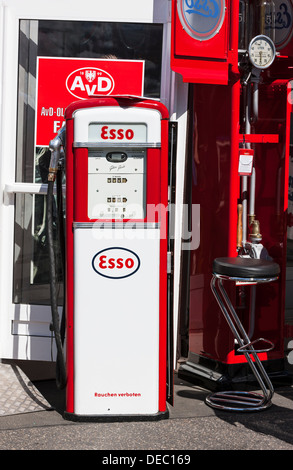 old Esso gas petrol pump, Chatham, New York, USA Stock Photo - Alamy