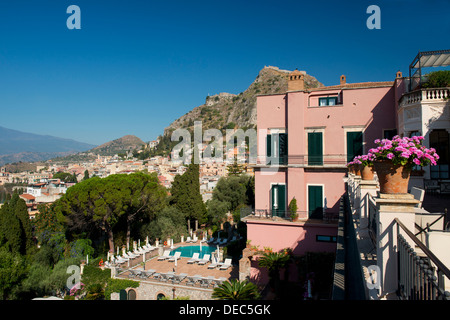 View-from-terrace-Belmond-Grand-Hotel-Timeo-Taormina-Sicily-Italy -  Photographs of Sicily, Italy.