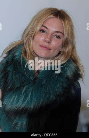 Sienna Miller London Fashion Week Spring/Summer 2012 - Burberry Prorsum ...