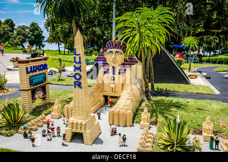 Around the World in Legoland - Las Vegas Stock Photo