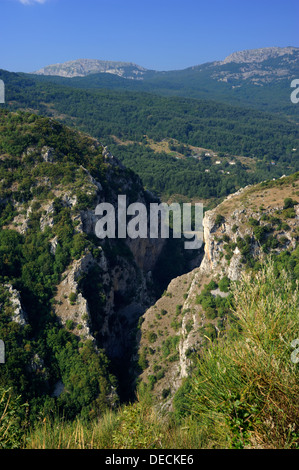 Italy, Basilicata, Pollino National Park, Garavina gorges Stock Photo