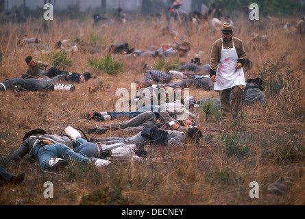 Olustee Battlefield Historic State Park commemorates the site of Florida's largest Civil War battle on February 20, 1864. Stock Photo