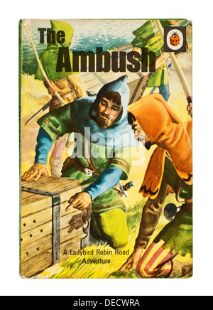 Vintage late 1960's Ladybird children's book 'The Ambush' (Robin Hood Adventure Series 549) Stock Photo