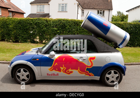 bull car red alamy mini