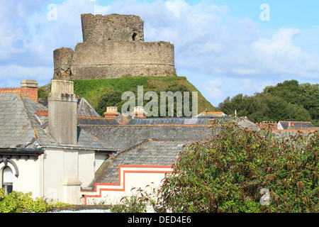 Launceston Castle, Cornwall, England, UK Stock Photo