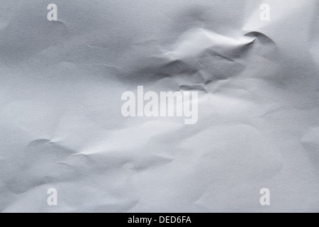 Closeup of gray paper texture Stock Photo