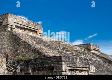 The ruins of Monte Alban, Oaxaca, Mexico Stock Photo