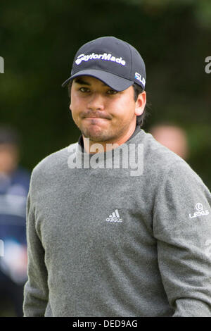 Lake Forest, IL, USA . 16th Sep, 2013. Jason Day in action during the fourth round of the BMW Championship, FedEx Cup playoffs held at the Conway Farms Golf Club in Lake Forest, Illinois. © Cal Sport Media/Alamy Live News Stock Photo