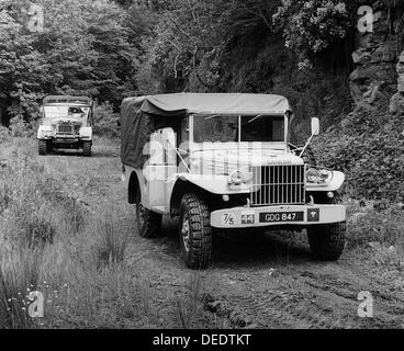 1943 Dodge 4x4 military weapons carrier Stock Photo