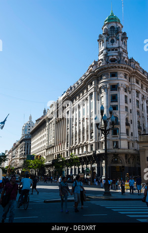 Downtown Buenos Aires, Argentina, South America Stock Photo