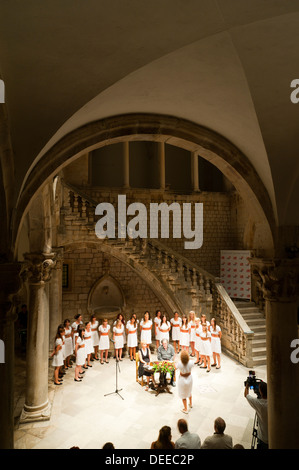 summer, the Rectors Palace of Dubrovnik, Dubrovnik-Neretva County ...