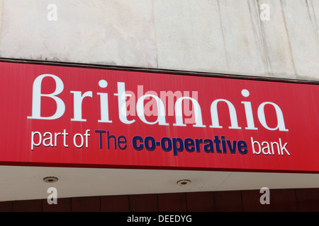 Britannia Building Society, Ilford Stock Photo