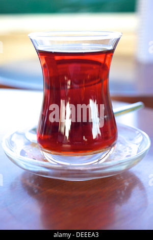Turkish Tea, Istanbul, Turkey Stock Photo