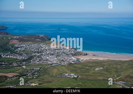 Perranporth, Cornwall, England, United Kingdom, Europe Stock Photo