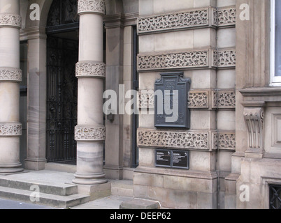 HBOS ( Halifax Bank of Scotland ) Headquarters, The Mound, Edinburgh, Scotland, UK Stock Photo